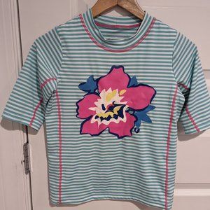 Coolibar Short Sleeve Surf Shirt UPF 50+, youth L